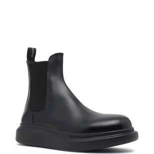 Alexander McQueen Skórzane sztyblety - Sztyblety męskie - miniaturka - grafika 1
