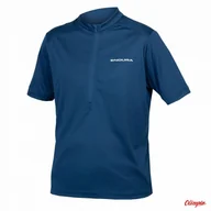 Koszulki rowerowe - Koszulka Endura Hummvee S/S II blue jersey - miniaturka - grafika 1