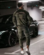 Dresy męskie - Komplet męski OLAVOGA CARGO 2024 khaki M - Fashionplace - miniaturka - grafika 1