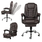 Fotele i krzesła biurowe - Fotel biurowy Artnico Elgo 3.0 mocca - miniaturka - grafika 1