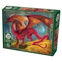 Cobble Hill Puzzle 1000 Czerwony smok - Cobble Hill - Puzzle - miniaturka - grafika 1
