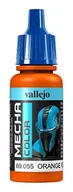 Kolejki i akcesoria - Vallejo Farba akrylowa Mecha Color - Orange Fluorescent / 17ml Vallejo 69055 - miniaturka - grafika 1