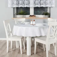 Obrusy i serwetki - Markizeta Pela Obrus wodoodporny fi 130 kolor biały 001 TORENA/206/C01/130000/1 - miniaturka - grafika 1