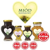 Akcesoria do hodowli zwierząt - Etykiety serduszka 50 szt na miód rzepakowy - miniaturka - grafika 1