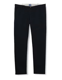 Spodnie męskie - GANT Spodnie męskie Hallden Comfort Super Chinos, grantowy, 34 PL - grafika 1