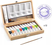 Zabawki kreatywne - Djeco Djeco 12 guašų - Menininko dėžė - miniaturka - grafika 1