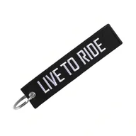 Akcesoria motoryzacyjne - Brelok Do Kluczy Live To Ride - Ride To Live Żyć By Jeździć - Jeździć By Żyć - miniaturka - grafika 1