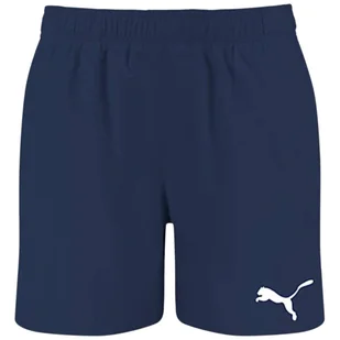 Spodenki kąpielowe męskie Puma Swim Medium Lenght 1P granatowe 935088 01-S - Spodenki męskie - miniaturka - grafika 1