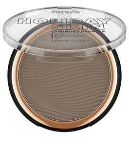 Catrice Catrice - HOLIDAY SKIN LUMINOUS BRONZER - Wodoodporny puder brązujący - 8 g - 020 OFF TO THE ISLAND - Bronzery i konturowanie twarzy - miniaturka - grafika 2