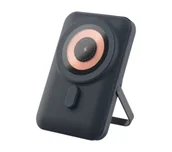 Powerbanki - QUALO QMPB5-LD-01 10000mAh 18W Czarny - miniaturka - grafika 1