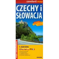 Atlasy i mapy - ExpressMap praca zbiorowa comfort! map Czechy i Słowacja. Laminowana mapa samochodowa 1:600 000 - miniaturka - grafika 1