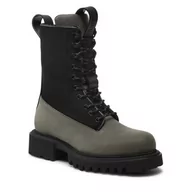 Buty trekkingowe męskie - Trapery Rains - Show Combat Boot Neopren 22610 Evergreen - miniaturka - grafika 1