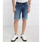 Spodenki męskie - Karl Lagerfeld Jeansowe szorty | Regular Fit - miniaturka - grafika 1