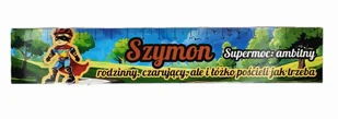 Zakładka do książki z imieniem Szymon - Zakładki indeksujące - miniaturka - grafika 1