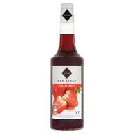 Syropy i koncentraty owocowe - Syrop barmański RIOBA do drinków TRUSKAWKOWY 0,7 l - miniaturka - grafika 1
