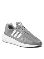 Półbuty męskie - Adidas Buty Swift Run 22 GZ3495 Szary - miniaturka - grafika 1