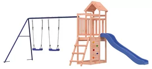 Plac zabaw do ogrodu ze zjeżdżalnią i huśtawkami - Hopis - Place zabaw - miniaturka - grafika 1