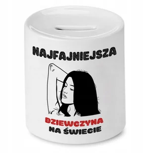 Dla Pogodynki Skarbonka na Urodziny Prezent z Nadrukiem ze Zdjęciem + Opakowanie na prezent (wzór 01) - Skarbonki - miniaturka - grafika 1