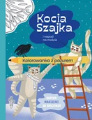 Książki edukacyjne - Kocia Szajka i napad na moście. Kolorowanka z pazurem - miniaturka - grafika 1