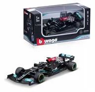 Samochody i pojazdy dla dzieci - BOLID F1 Mercedes AMG W12 E Hamilton 1:43 BBURAGO - miniaturka - grafika 1