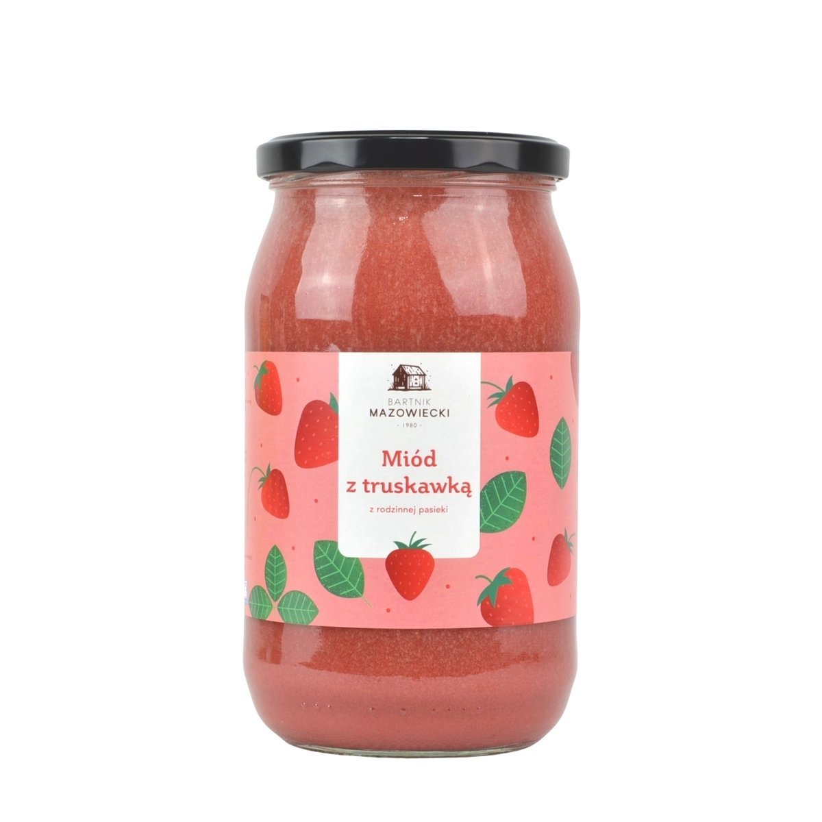 Miód z truskawką 1000 g/ Bartnik Mazowiecki