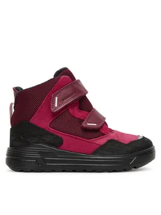 ECCO Śniegowce 72240261354 Czerwony - Buty dla dziewczynek - miniaturka - grafika 1