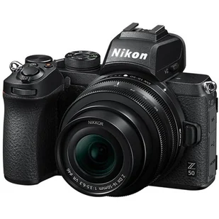 Nikon Z50 + Nikkor Z DX 16-50mm f/3.5-6.3 VR czarny - Aparaty Cyfrowe - miniaturka - grafika 1