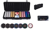 Gry karciane - Zestaw do pokera 500 Exclusive nominały Quint - gra - miniaturka - grafika 1