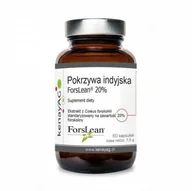 Suplementy diety - Pokrzywa indyjska ForsLean 20% (60 kaps.) - miniaturka - grafika 1