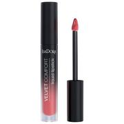 Błyszczyki do ust - IsaDora Velvet Comfort Liquid Lipstick 74 Think Pink 3370 - miniaturka - grafika 1