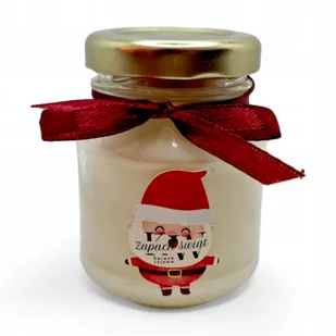 Świeca Sojowa ręcznie wykonana święta prezent zapach Zapach Świąt - Świece - miniaturka - grafika 1