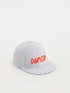 Reserved - Czapka z daszkiem NASA - ciemnoszary - Czapki damskie - miniaturka - grafika 1