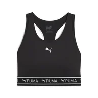 Biustonosze - Damski Stanik sportowy PUMA 4KEEPS ELASTIC BRA - P 52531901 – Czarny - miniaturka - grafika 1