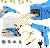 Lutownice - Zszywarka Zgrzewarka Spawarka Do Plastiku Zszywki 200 Elementów Niebieska - miniaturka - grafika 1