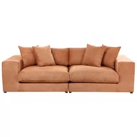 Sofy i kanapy - Sofa 3-osobowa pomarańczowa GLORVIKA II - miniaturka - grafika 1