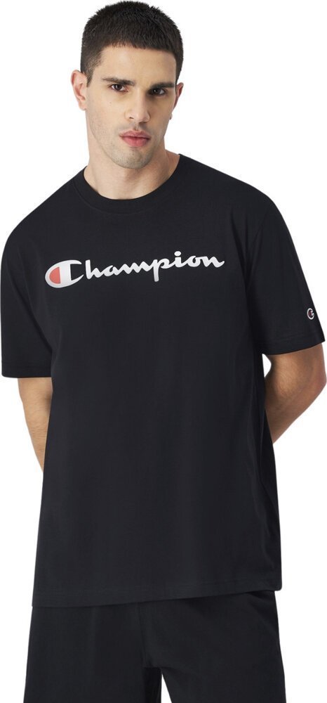Champion Koszulka męska Champion SS Tee czarna 220256 KK001 XL