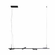Lampy sufitowe - Wisząca lampa Ibiza P0529 Maxlight LED 8W 3000K dyski metalowe czarne - miniaturka - grafika 1