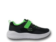 Buty dla dziewczynek - Buty dziecięce Champion S32453BS517 SOFTY EVOLVE B TD Niebieskie - miniaturka - grafika 1