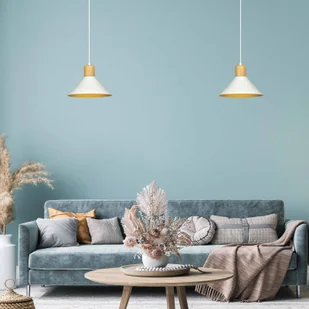 Emibig Rowen lampa wisząca 1-punktowa biała 1045/1 1045/1 - Lampy sufitowe - miniaturka - grafika 5