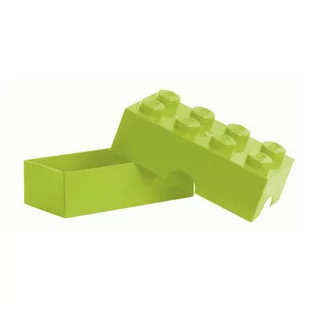 POLTOP LEGO. 40231220 Lunchbox klocek, jasnozielony - Breloczki dla dzieci - miniaturka - grafika 1