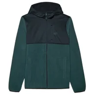 Bluzy sportowe męskie - Męska bluza 4F Fleece M269 Rozmiar: L / Kolor: zielony/czarny - miniaturka - grafika 1