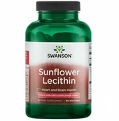 Suplementy diety - Lecytyna słonecznikowa 1200 mg (90 kaps.) - miniaturka - grafika 1