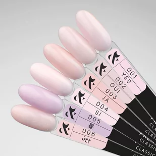 French Classic 001 kolorowy lakier żelowy - Lakiery hybrydowe - miniaturka - grafika 2