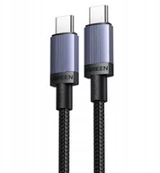 Kable USB - Kabel USB Ugreen Kabel USB-C do USB-C PD 240W 0,5m - czarny - miniaturka - grafika 1
