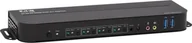 Przełączniki KVM - Przełącznik Eaton Eaton Tripp Lite series HDMI USB KVM Switch 4-Port 4K 60Hz HDR HDCP 2.2 IR USB Sharing - KVM-/Audio-/USB-Switch - 4 x KVM/Audio/USB - 1 lokaler Benutzer - Desktop - miniaturka - grafika 1