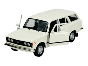 WELLY FIAT 125P KOMBI BIAŁY 1:34 43853 - Samochody i pojazdy dla dzieci - miniaturka - grafika 1