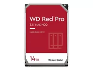 Dyski HDD - WDC WD141KFGX Dysk twardy WD Red Pro, 3.5, 14TB, SATA/600, 7200RPM, 256MB cache - miniaturka - grafika 1