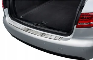 Audi A4 B8 Avant Kombi 2008-2012 Nakładka Listwa Na Zderzak Tył Stalowa - Akcesoria tuningowe - miniaturka - grafika 1