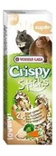 Przysmaki dla gryzoni - Versele-Laga Crispy Sticks Hamster & Rat Rice & Vegetables - Kolby Dla Chomików I Szczurów Z Ryżem I Warzywami 110G - miniaturka - grafika 1