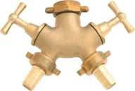 Inne akcesoria do nawadniania - GEKA Zawor 2-drozny GEKA mosiadz, z nakretka zlaczkowa G3/4" 2x13mm tulejka SB - miniaturka - grafika 1